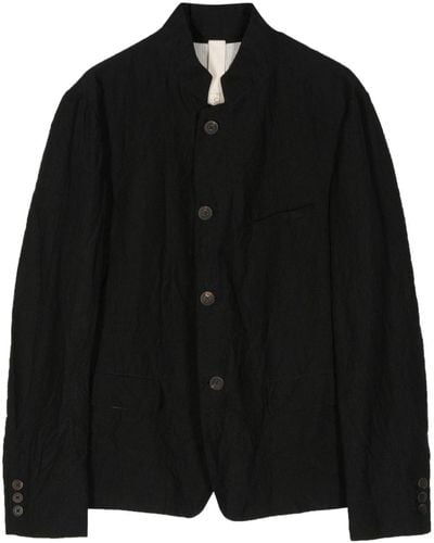 Forme D'expression Camp-collar Shirt Jacket - Black