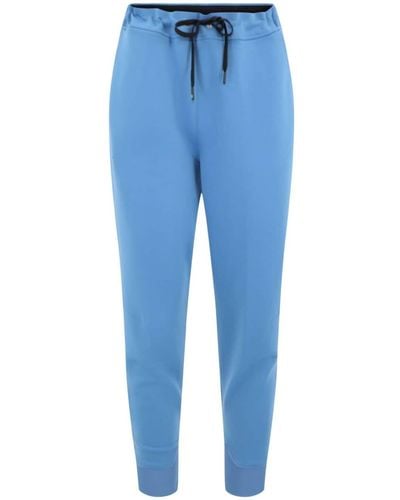 On Shoes Drawstring-waist Track Trousers - Blue