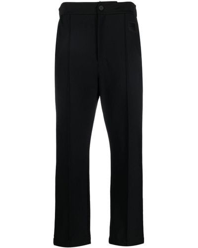 Opening Ceremony Logo-patch Relaxed Trousers - Black