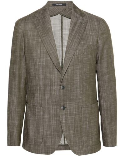 Tagliatore Blazer Met Enkele Rij Knopen - Groen