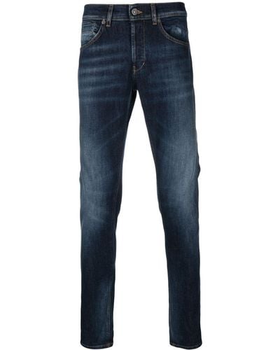 Dondup Vaqueros skinny con efecto lavado - Azul