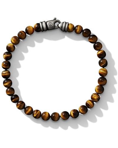 David Yurman Bracelet Spiritual Beads en argent sterling - Métallisé