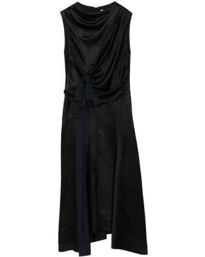 3.1 Phillip Lim Knot-detail Sleeveless Midi Dress - Black