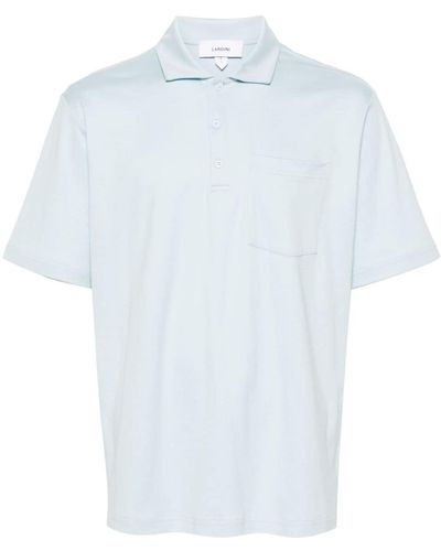 Lardini パッチポケット ポロシャツ - ホワイト