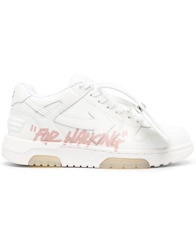 Off-White c/o Virgil Abloh Out of Office For Walking Sneakers - Weiß