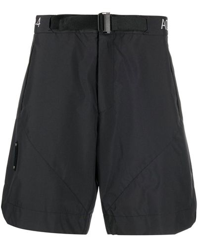 A_COLD_WALL* Nephin Belted Bermuda Shorts - Black