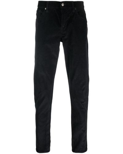 7 For All Mankind Vaqueros ajustados Slimmy - Negro