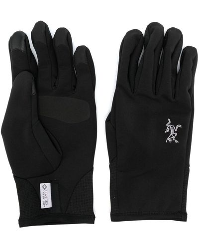 Arc'teryx Venta Logo-embroidered Gloves - Black