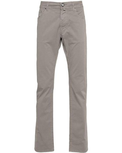 Jacob Cohen Bard Slim-fit Trousers - Grey