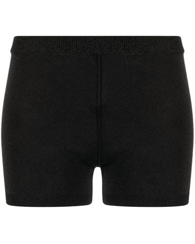 1017 ALYX 9SM Hip-strap Knit Shorts - Black