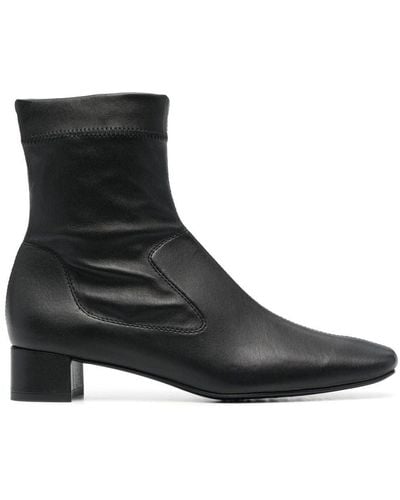 Pedro Garcia Ankle Side-zip Fastening Boots - Black
