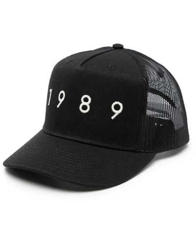1989 STUDIO Logo-embroidered Baseball Cap - Black