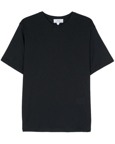 Lardini Camiseta con cuello redondo - Negro