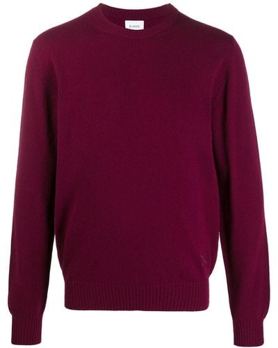 Barrie Logo Cashmere Sweater - Red