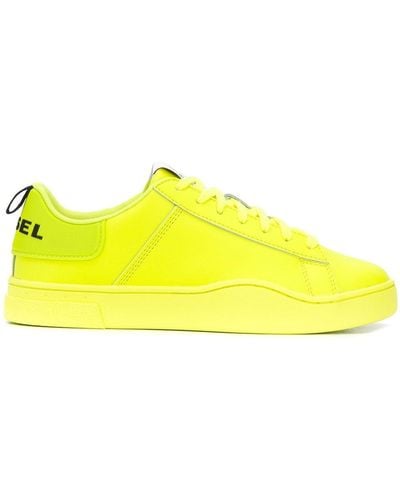 DIESEL Neon Sneakers - Yellow
