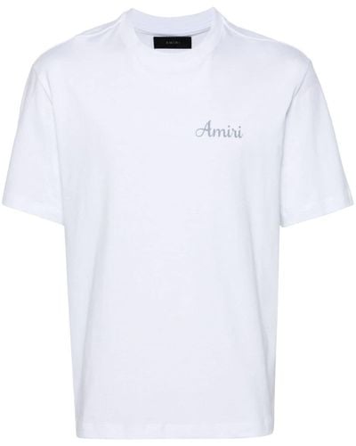 Amiri Lanesplitters ロゴ Tシャツ - ホワイト