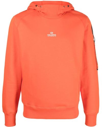 Parajumpers Hoodie Met Logoprint - Oranje