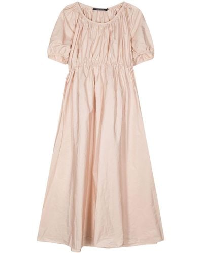 Sofie D'Hoore Ruched Midi Dress - Pink