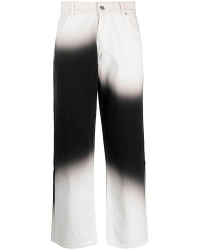 Liberal Youth Ministry Ombré-effect Straight-leg Pants - Natural