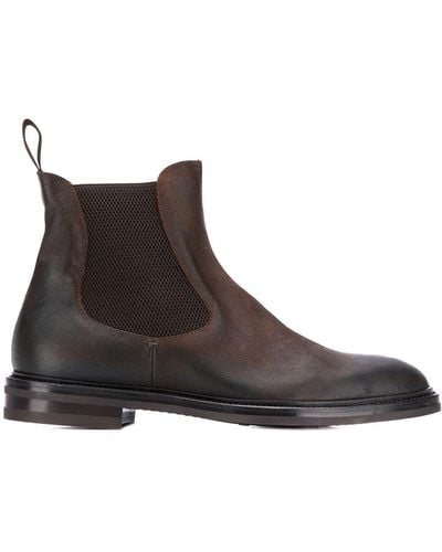 SCAROSSO Chelsea Boots - Brown