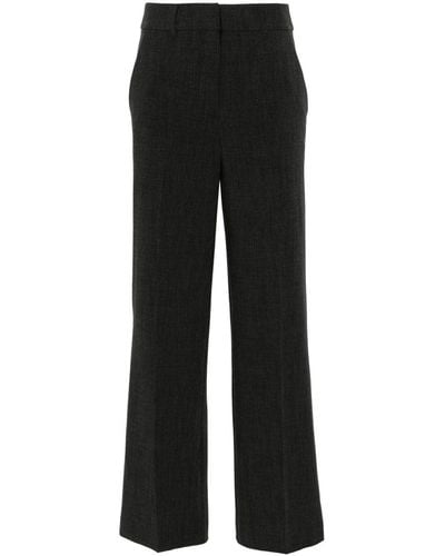 DKNY Straight-leg Tailored Trousers - Black