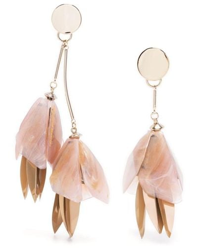 Dorothee Schumacher Flower Power Clip-on Earrings - Pink