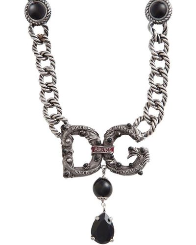 Dolce & Gabbana チェーンリンク ネックレス - メタリック