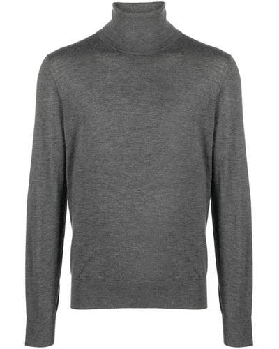 Dolce & Gabbana Cashmere High-neck Sweater - Grey