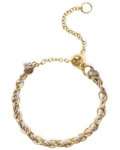 The Alkemistry 18kt Yellow-gold Auric Chain Thread Ring - Metallic