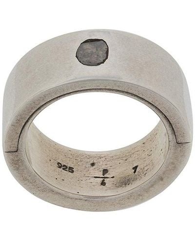 Parts Of 4 Sistema Band Ring - Metallic