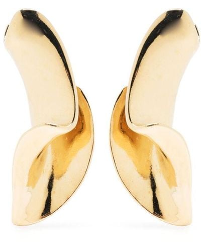 Annelise Michelson Twirl Abstract-shape Earrings - Metallic