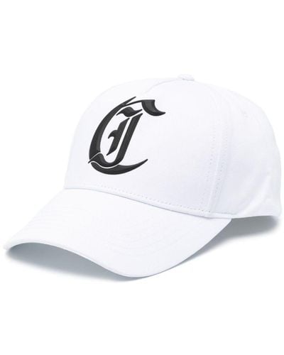 Just Cavalli Logo-embossed Baseball Cap - White