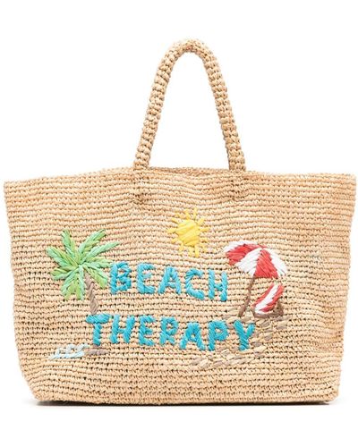 Mc2 Saint Barth Beach Therapy Beach Bag - Natural