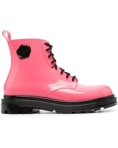 Viktor & Rolf Coturno Couture Boots - Pink