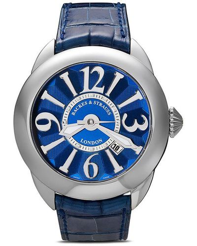 Backes & Strauss Piccadilly 45mm - Blue