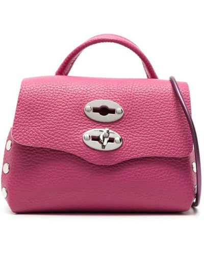 Zanellato Postina Daily Candy Leather Mini Bag - Pink