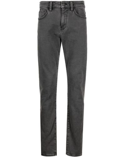 BOSS Skinny-Jeans mit Logo-Patch - Grau