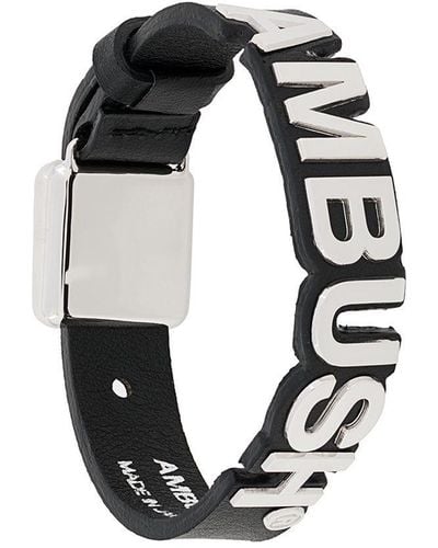 Ambush Armband mit Logo - Schwarz