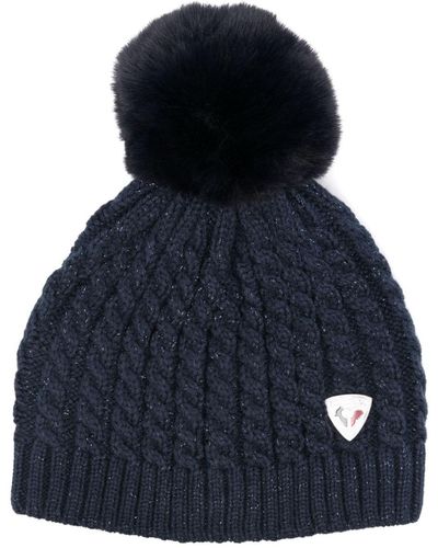 Rossignol Kitsi Cable-knit Beanie - Blue