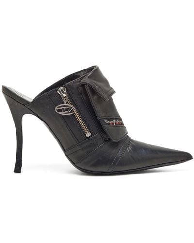 DIESEL Mules D-Venus Pocket 100mm - Nero