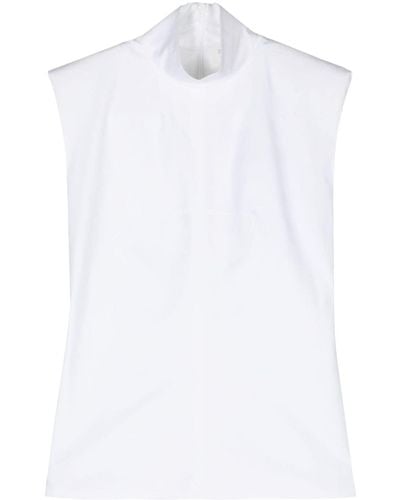 Sportmax Canneti sleeveless blouse - Weiß