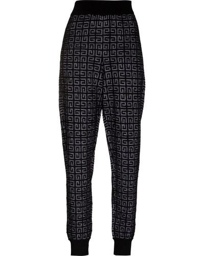 Givenchy 4g Monogram Track Pants - Black