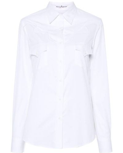 Ermanno Scervino Camisa de manga larga - Blanco