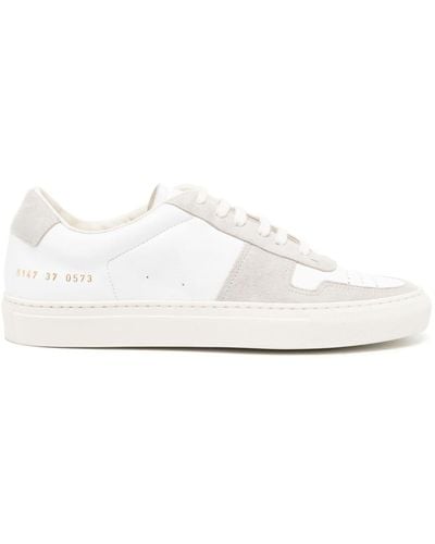 Common Projects Bball panelled sneakers - Weiß