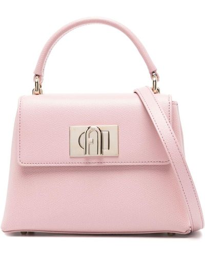 Furla 1927 レザーハンドバッグ ミニ - ピンク