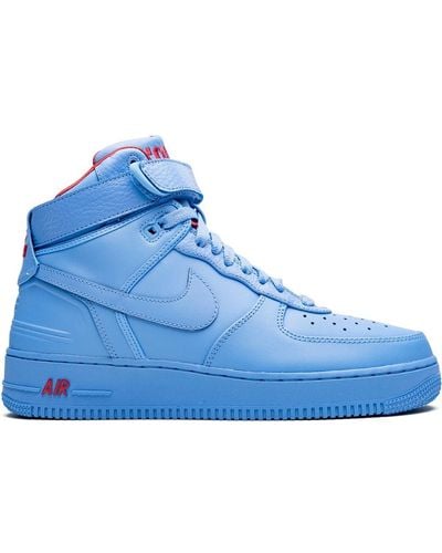 Nike X Just Don Air Force 1 "varsity Blue" High-top Sneakers