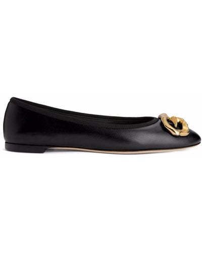 Giuseppe Zanotti Amur Ballerina Shoes - Black