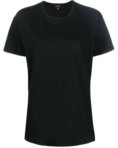 R13 ショートスリーブ Tシャツ - ブラック