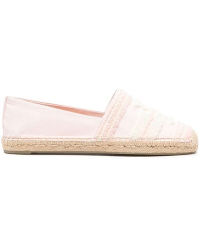 Tory Burch Double T Espadrilles - ピンク