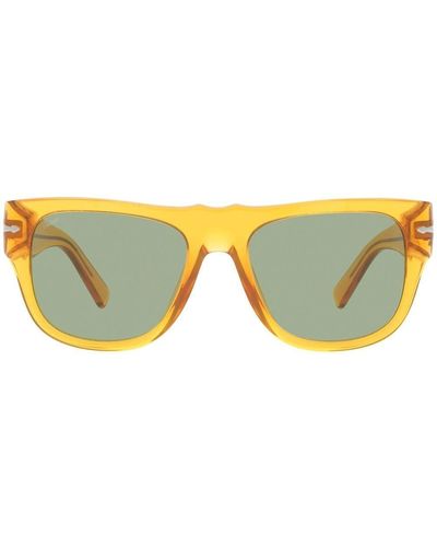 Persol Rectangle-frame Sunglasses - Yellow
